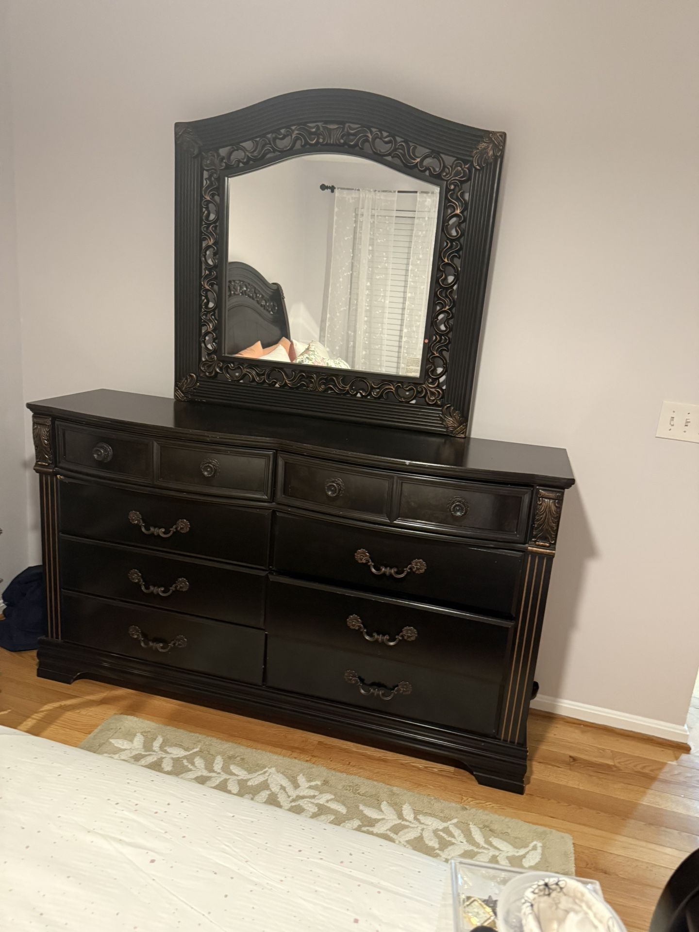Dresser And Mirror