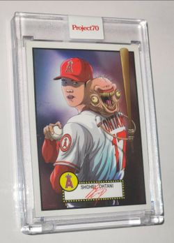 Topps 2021 Project70 Shohei Ohtani #(contact info removed) Insert Angels /10398