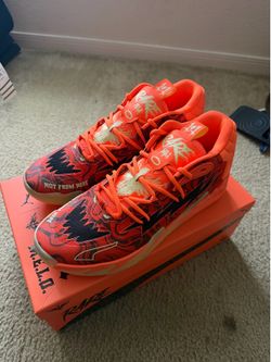 Lamelo ball shoes trick or treat edition