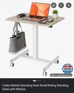 Mobile standing desk