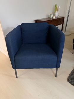 IKEA Blue Accent Chair