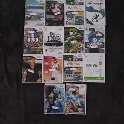 Nintendo Wii Games 