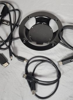 Cables And Samsung Odyssey 6G Mounting Bracket And Accessories 