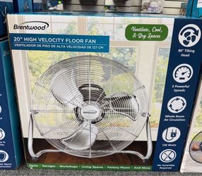 20" High Velocity Floor Fan