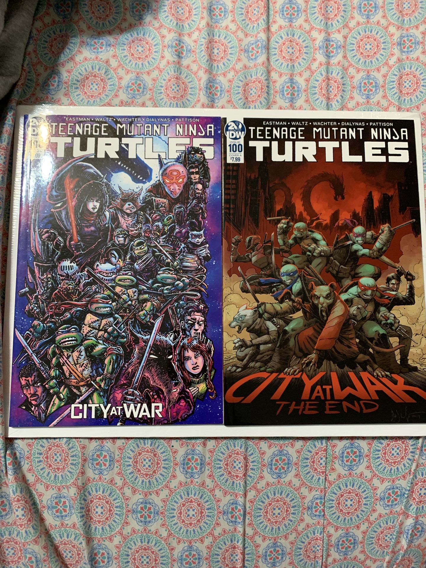 Teenage Mutant Ninja Turtles: City At War Cover A & B