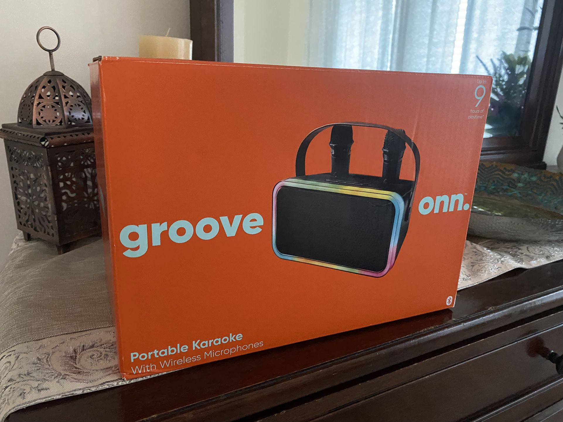 Portable Speaker With Microphones