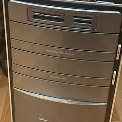 Pc desktop computer with monitor keyboard and mouse