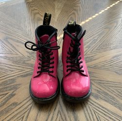 Toddler 9c Hot Pink Patent Leather Dr. Martens