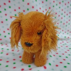 American Girl Posable COCKER SPANIEL Dog 6"inch Doll Size Toy