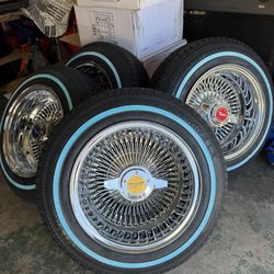 13x7 Wire Wheels 100 Spoke