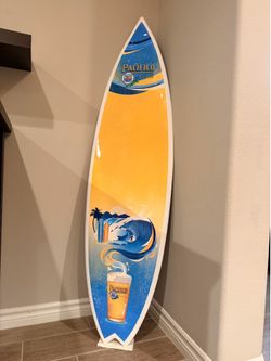 Pacifico Beer decorative surfboard