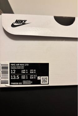 New Mens Nike Airmax 270 Size 12