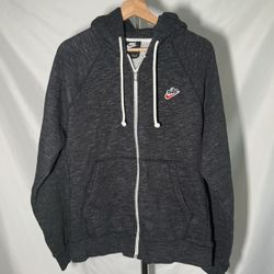 Nike Sportswear Heritage Full Zip Hoodie Sweatshirt