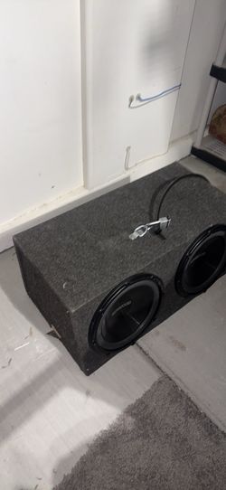 2 Kenwood 12’ subwoofers