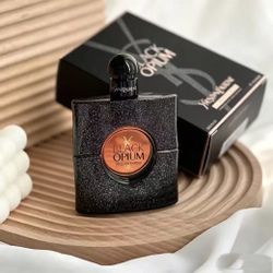 Yves Saint Laurent Black Opium Eau de Parfum with Coffee & White Flowers