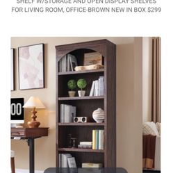 Bookshelf (bookcase) 76 Inch Tall 
