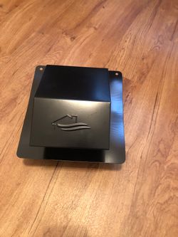 4 in. Galvanized Steel Static Roof Vent in Black