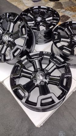 20" Nissan Titan Armada OEM Factory Black Wheels 