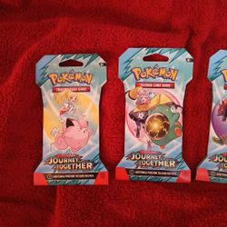 Pokémon Scarlet & Violet Journey Together Booster Pack SEALED NEW