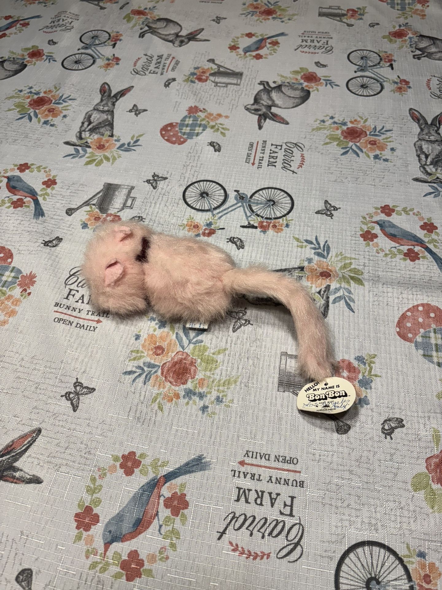 Vintage Bon Bon plush kitten