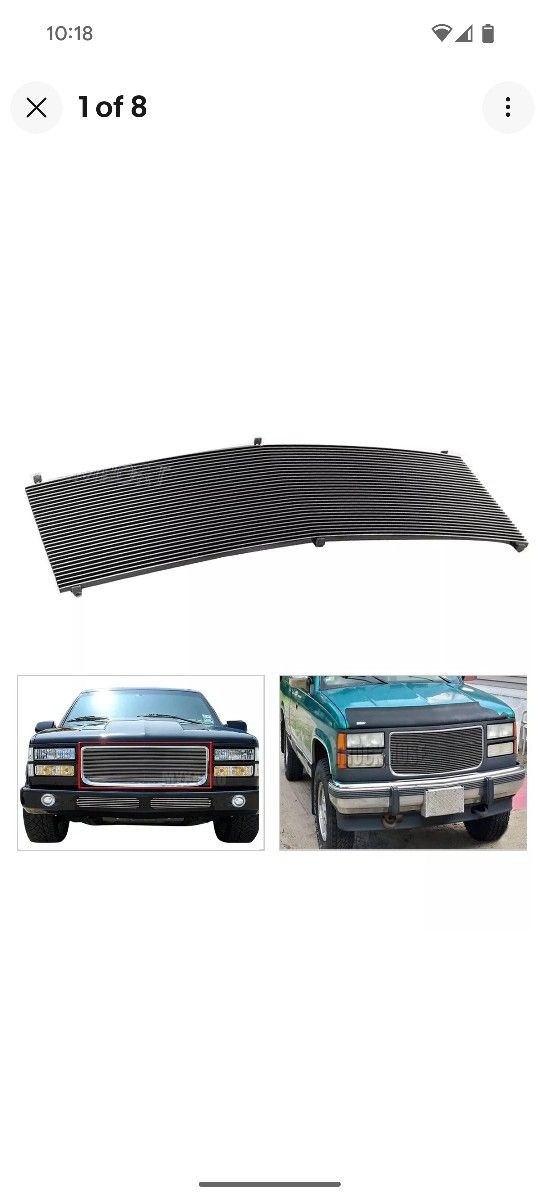 GMC Big Mouth Billet Grille
