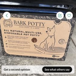 BARK POTTY For Small Dogs 