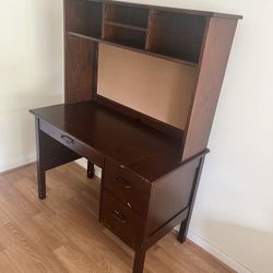 Pottery Barn Solid Wood Desk
