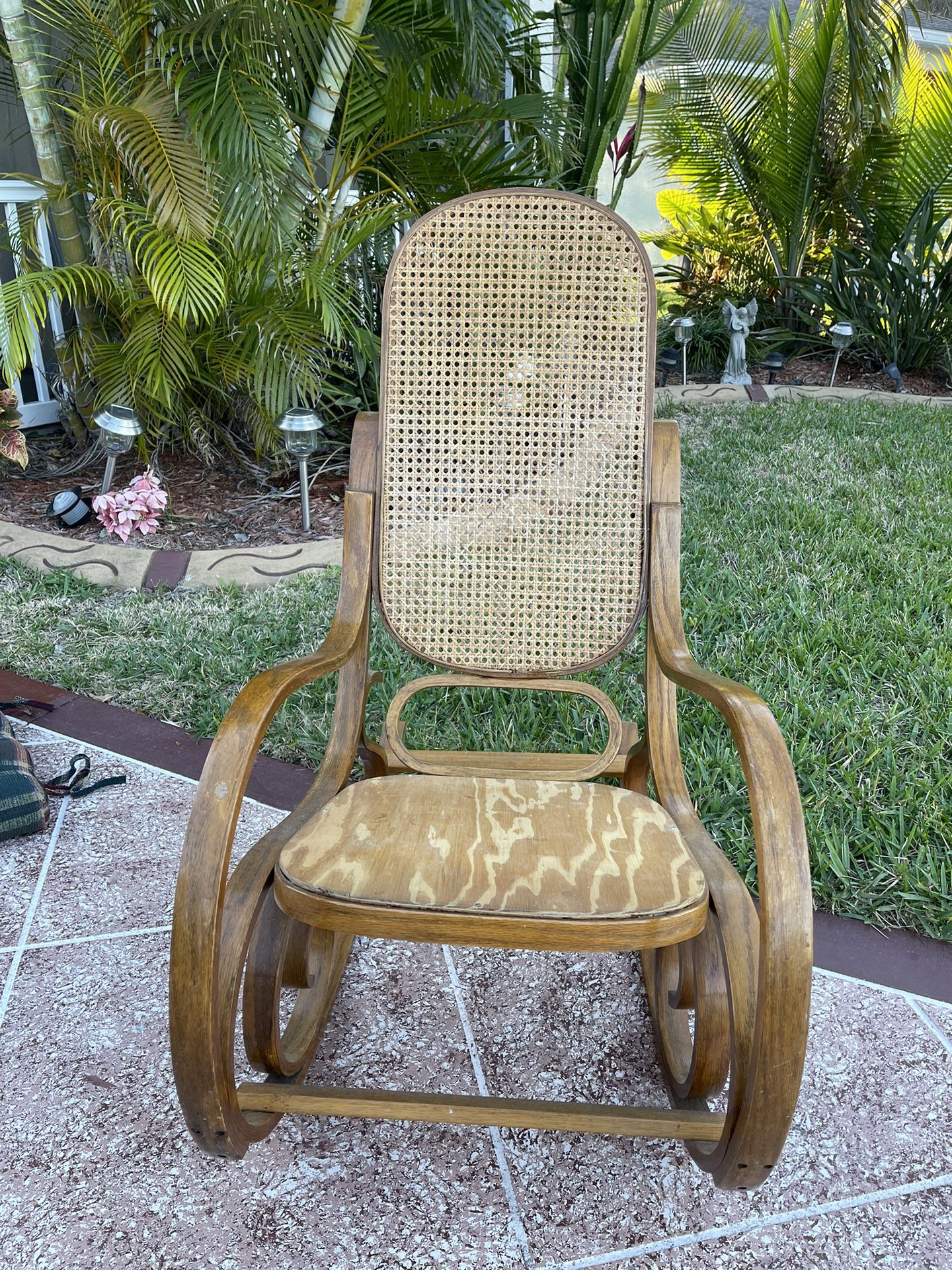 Wicker Rocking Chair , Can Deliver For $15 Local