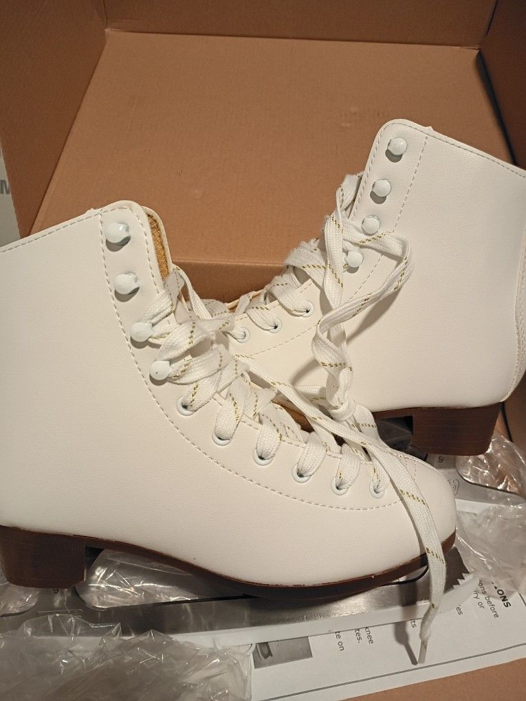 White Ice Skates