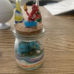 Pokémon Custom Piece Featuring Charmeleon, Bulbasaur, Squirtle 