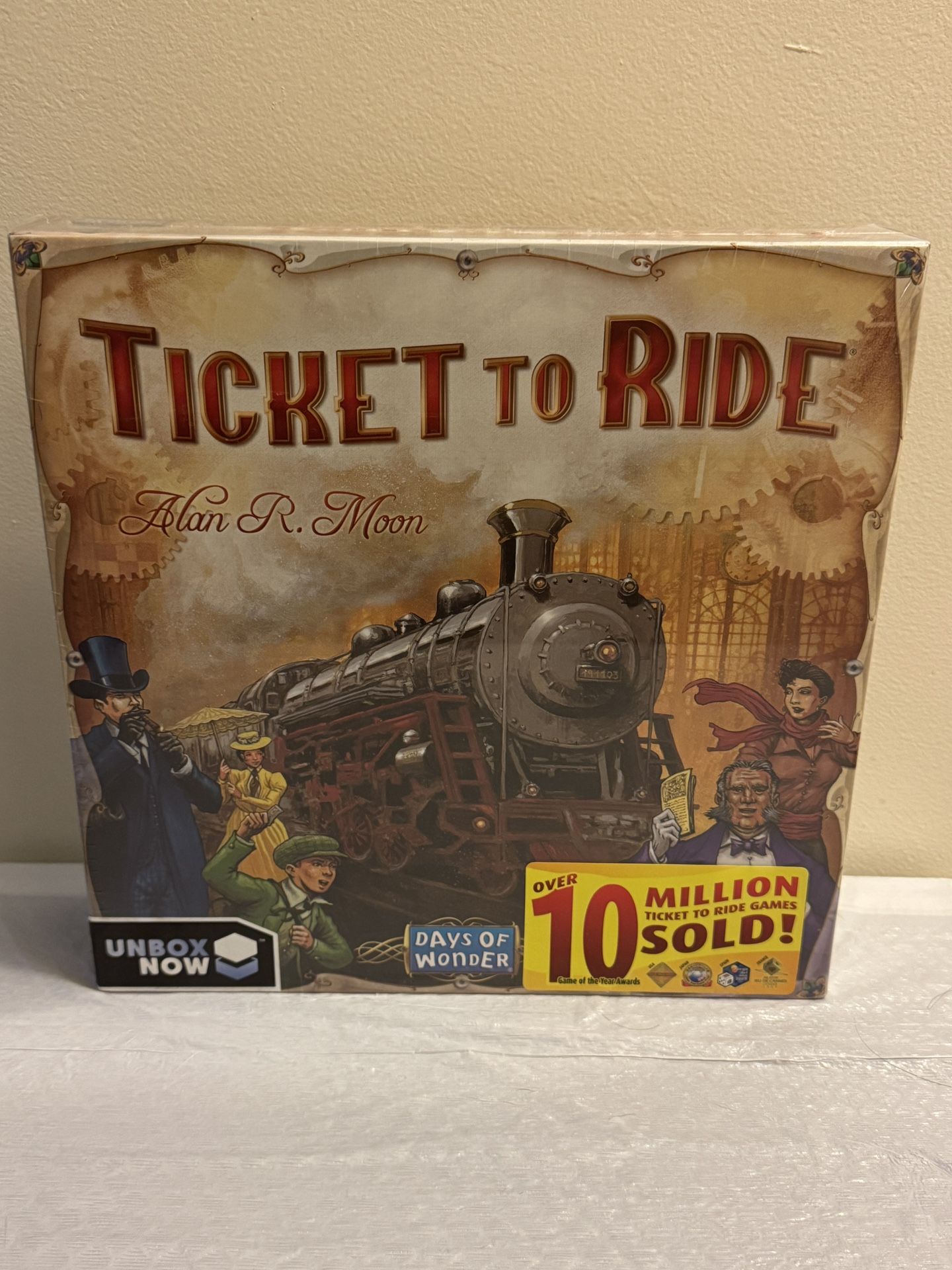 Ticket to Ride Board Game by Days of Wonder - Alan R. Moon - New & Sealed