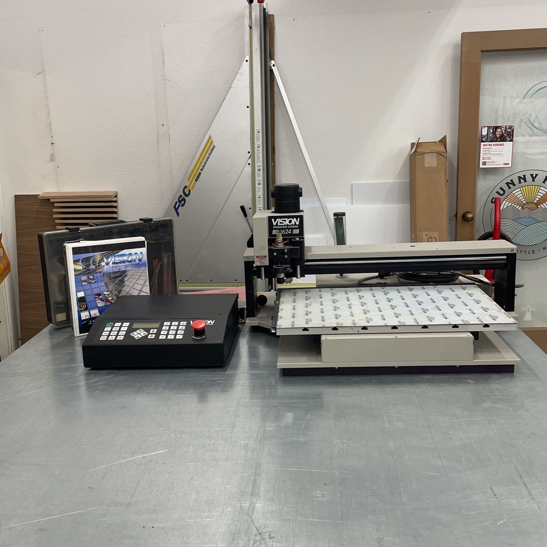 Working 16 X 24 Vision Engraving System; Model # 1624