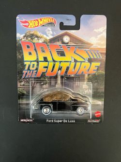 Back to the future Ford súper de luxe Hotwheels premium