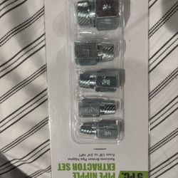 Pipe Nipple Extractor Set
