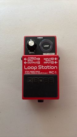 Boss Rc-1 Loop Station Guitar Pedal