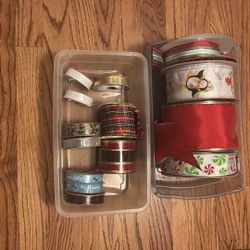 Lot Of 14 Rolls If ribbon, Mostly New