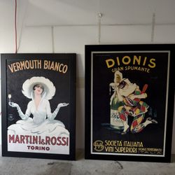 Large Print Martini Rossi