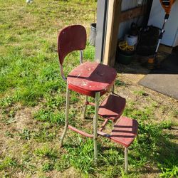 Vintage Cosco Step Ladder Chair