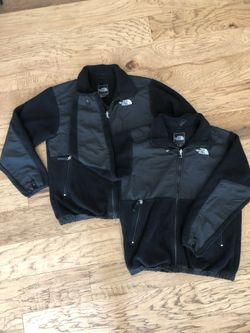Boys North Face Black Jackets Large