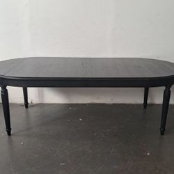 Black dining room table 