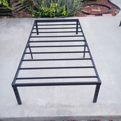 Bed Twin Size Foldable - Lots of  Storage Underneath - Solid - Excellent Condition