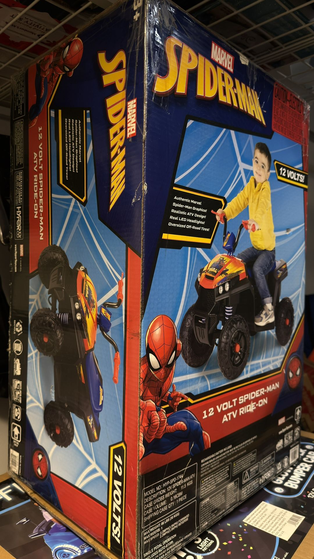 Spider-Man ATV Ride Along