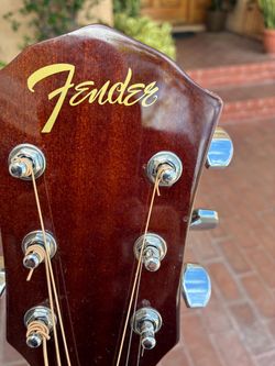 fender acoustic guitar