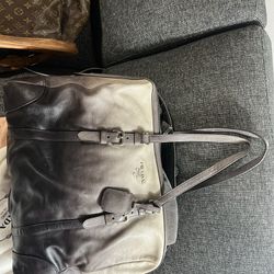 Prada Leather Travel Bag 