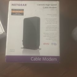 NETGEAR CM500 High Speed Cable Modem DOCSIS 3.0