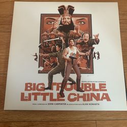 Big Trouble In Little Chine OTS soundtrack Vinyl LP record Mondo Rare Music 