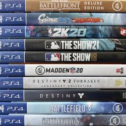 Sony PlayStation 4. PS4. Battlefield. MLB The Show. NBA 2K