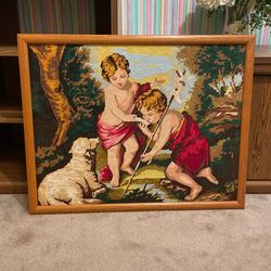 French Tapestry Made By Grandma 