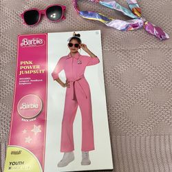 Spirit Halloween Barbie the Movie Power Jumpsuit Costume