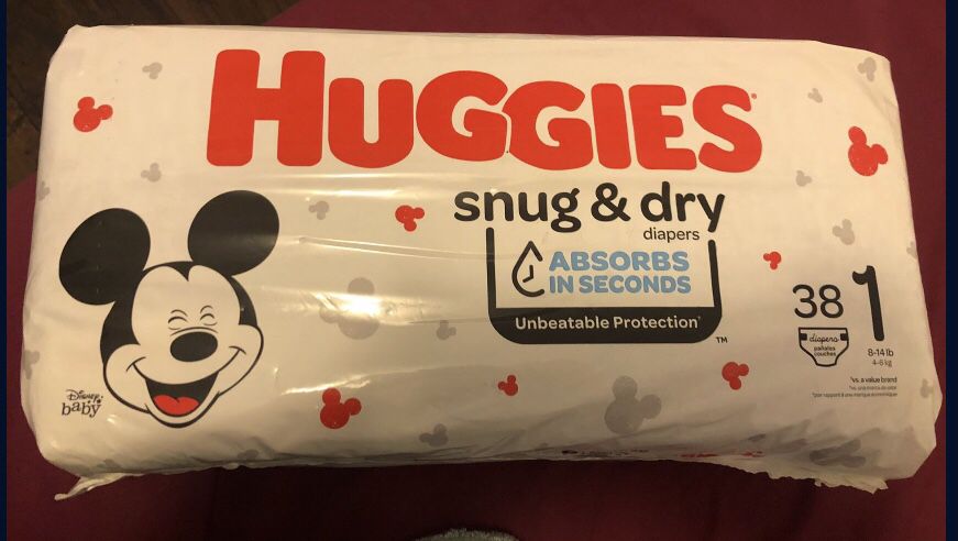 Huggies Snug&Dry Size 1